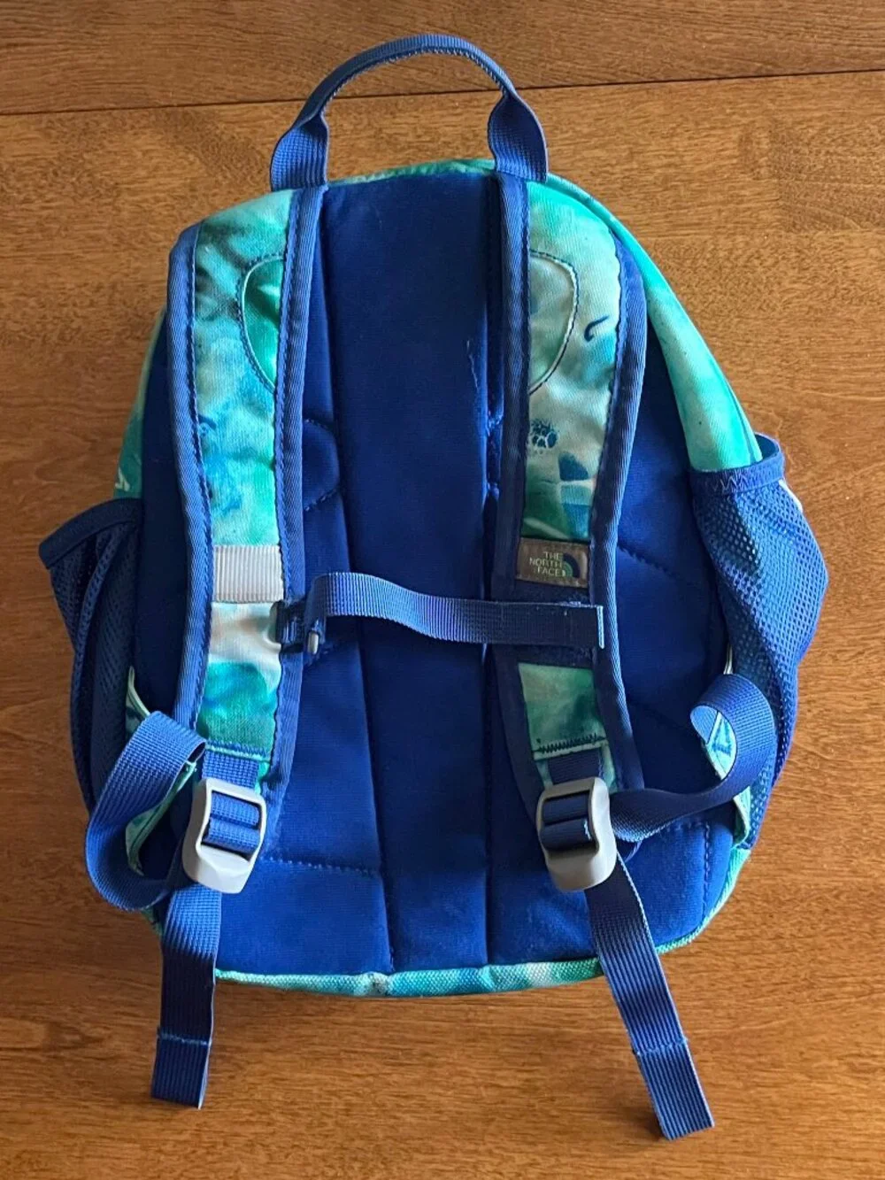 The North Face tie-dye Sprout toddler backpack